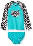 Algopix Similar Product 16 - Spotted Zebra Girls Tankini Rashguard