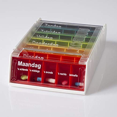 Algopix Similar Product 12 - Anabox AL70010 Weekly Medication Box
