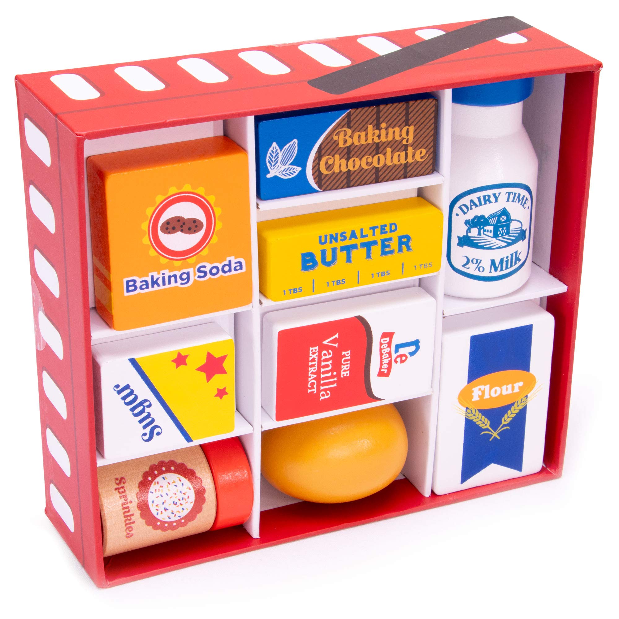 Algopix Similar Product 17 - Bakers Mart Ingredient Set Wooden