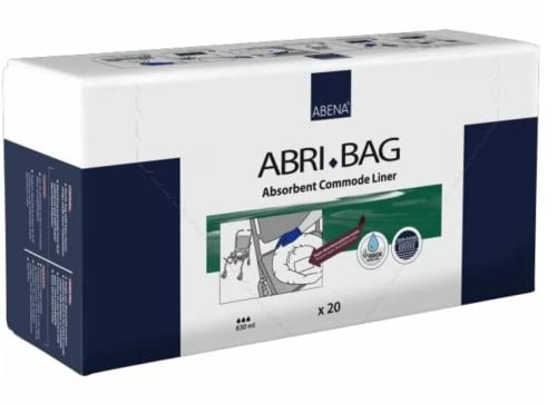 Algopix Similar Product 2 - Abena Abri-Bag Commode Liner, Pack of 20