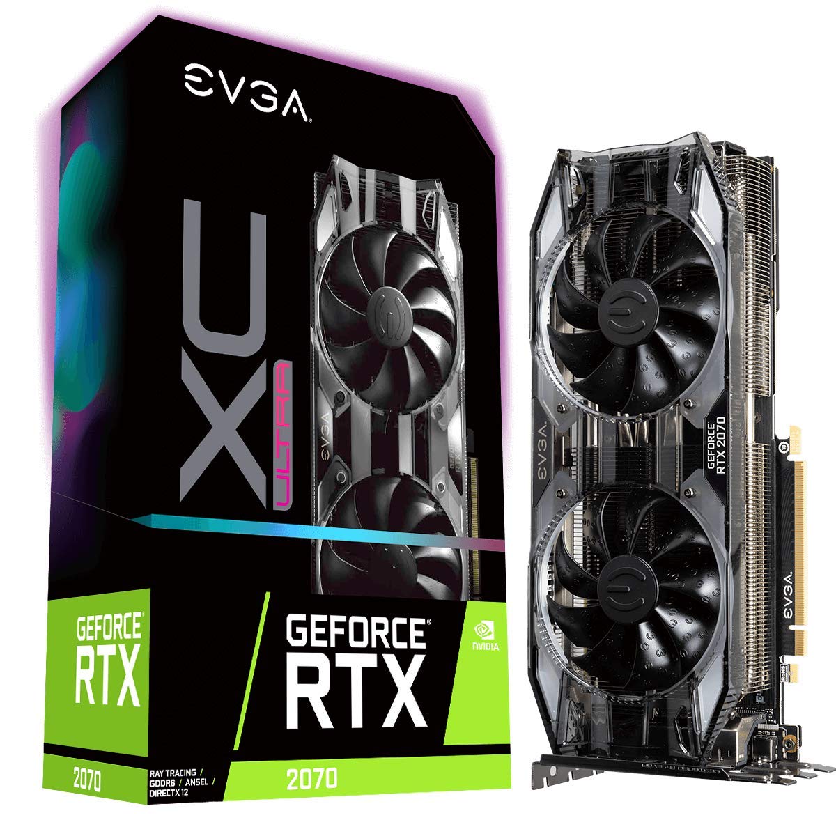 Algopix Similar Product 17 - EVGA GeForce RTX 2070 XC ULTRA GAMING
