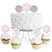 Algopix Similar Product 5 - Big Dot of Happiness Pink Winter