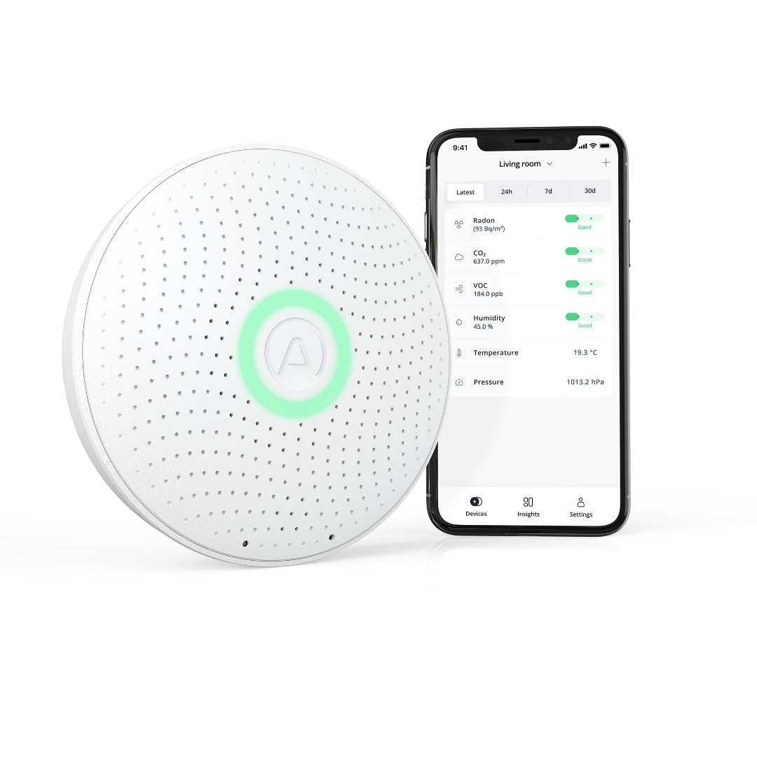 Algopix Similar Product 8 - Airthings 2930 Wave Plus  Radon  Air