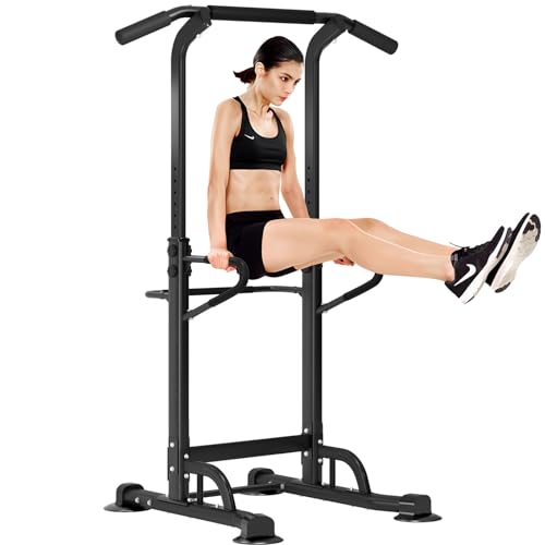 Algopix Similar Product 13 - soges Adjustable Power Tower Dip