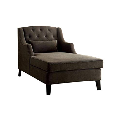 Algopix Similar Product 7 - Benjara Gray Benzara Wooden Chaise
