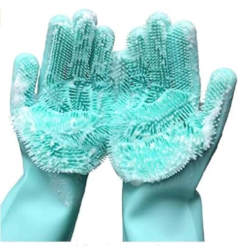 Algopix Similar Product 12 - Forliver Cleaning Dishwashing Gloves