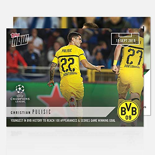 Algopix Similar Product 6 - CHRISTIAN PULISIC DORTMUND UEFA