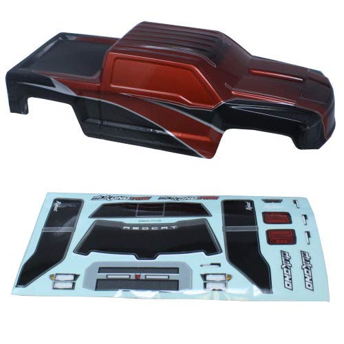 Algopix Similar Product 12 - Redcat Racing Dukono Body, Red H10-R
