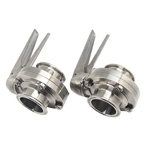 Algopix Similar Product 8 - QiiMii Sanitary Stainless Steel 304 Tri