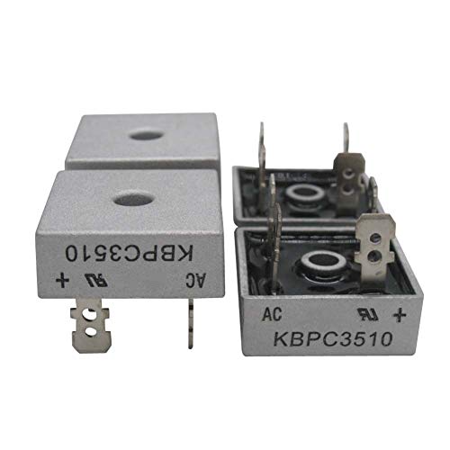 Algopix Similar Product 10 - Taiss  4Pcs KBPC3510 1000V 35A AC to