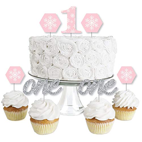 Algopix Similar Product 20 - Big Dot of Happiness Pink Onederland