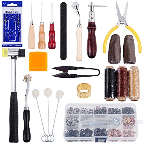 Algopix Similar Product 20 - Anpro Leather Sewing Tools Kit 27