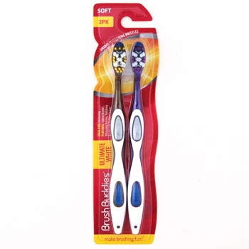 Algopix Similar Product 1 - TOOTHBRUSHES 2PK Soft Ultimate White
