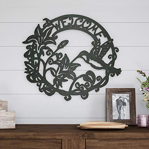 Algopix Similar Product 11 - Lavish Home Metal Cutout Welcome