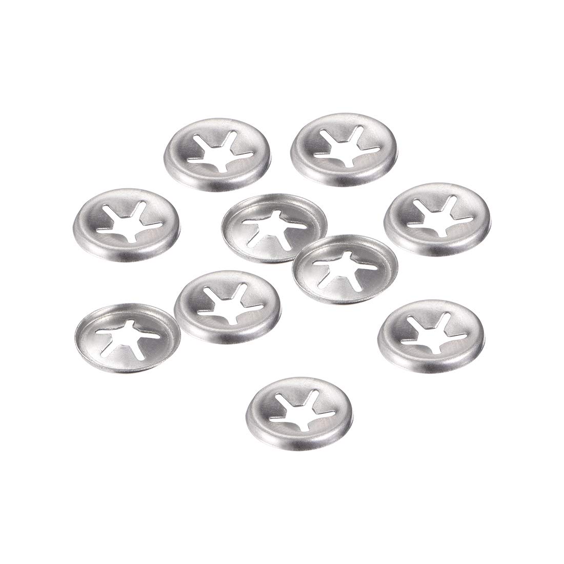 Algopix Similar Product 15 - uxcell M4 Star Locking Washer 33mm