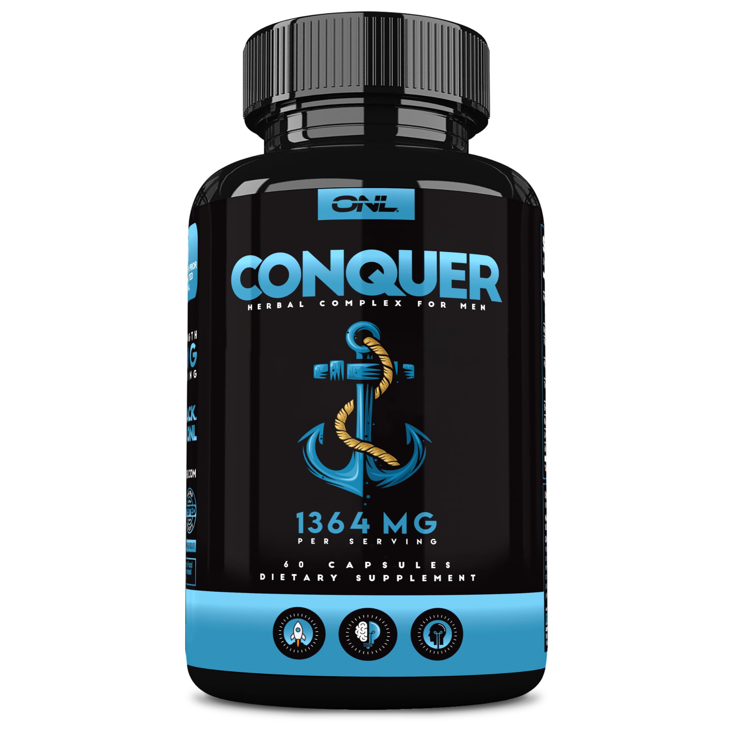 Algopix Similar Product 5 - Conquer Mens Fertility Supplement 