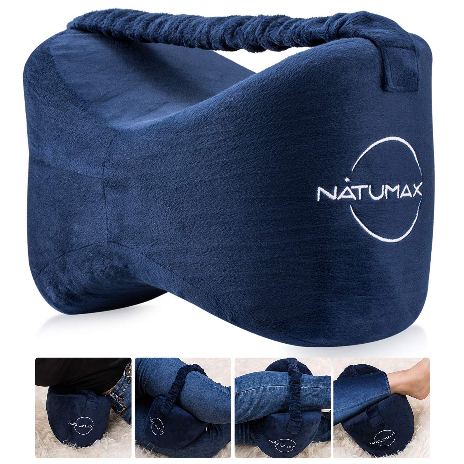 Algopix Similar Product 5 - NATUMAX Knee Pillow for Side Sleepers 