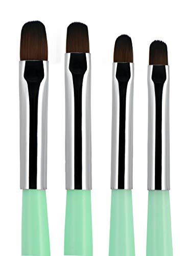Algopix Similar Product 15 - Beaute Galleria 4 Pieces Gel Nail Brush