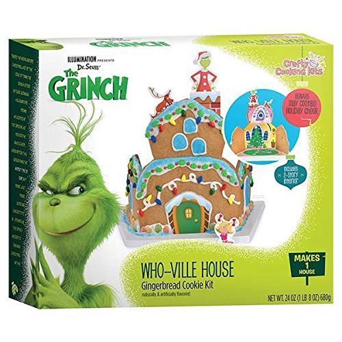 Algopix Similar Product 10 - The Grinch Whoville Gingerbread House