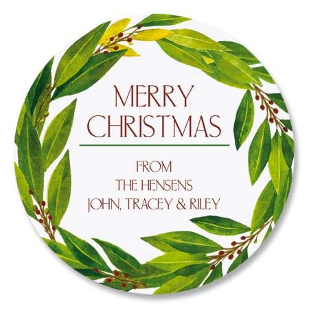 Algopix Similar Product 11 - Personalized Christmas Wreath Gift