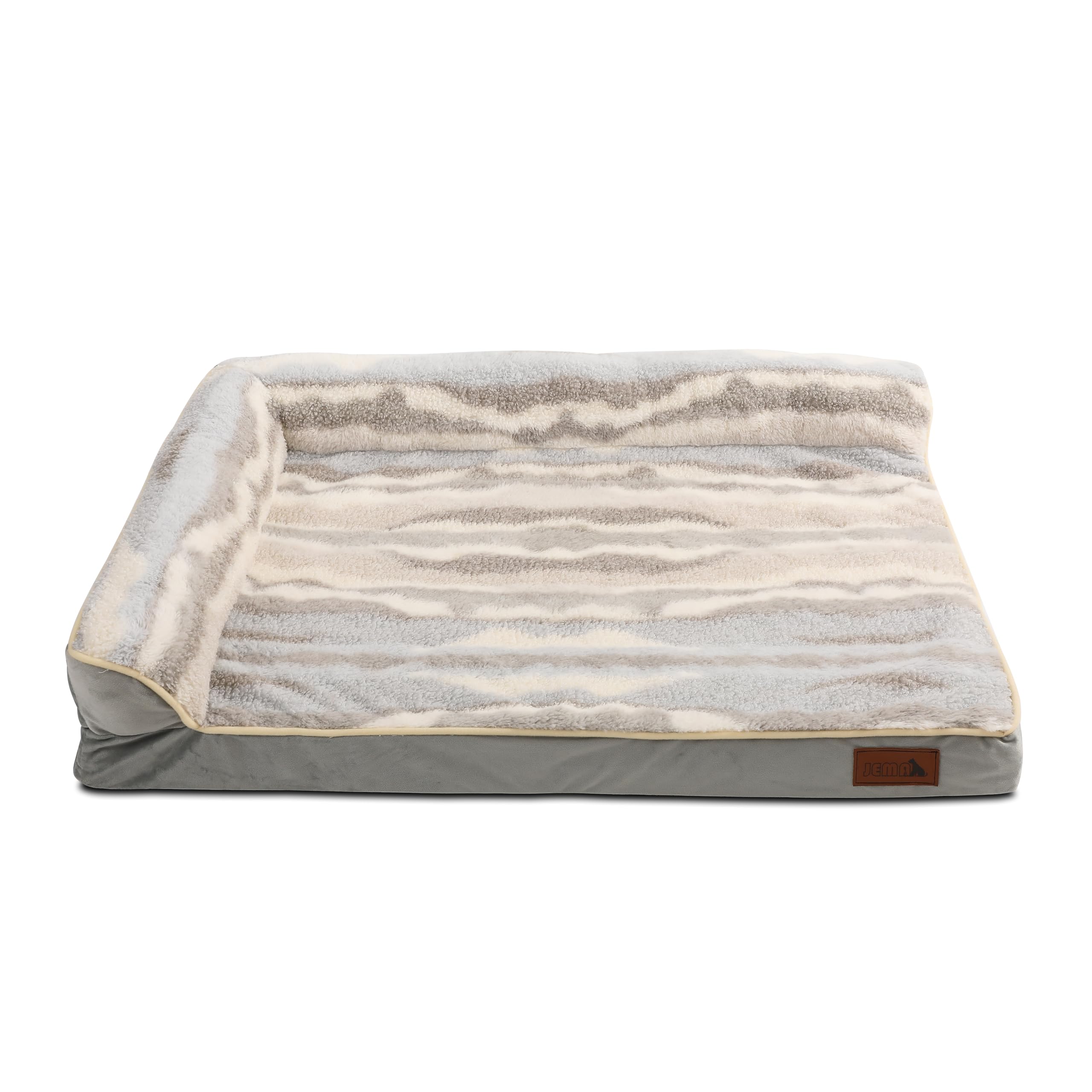Algopix Similar Product 12 - JEMA Rectangle Dog Bed  Lounger for