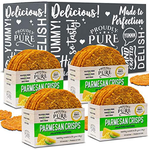 Algopix Similar Product 11 - Proudly Pure Parmesan Cheese Crisps 