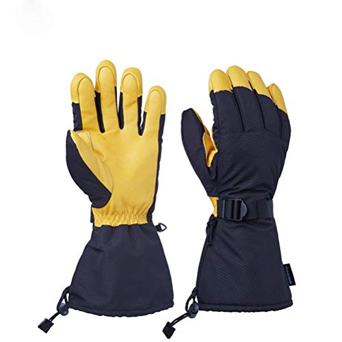 Algopix Similar Product 13 - Warm winter ski gloves Breathable