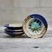 Algopix Similar Product 12 - Geode RIng Dish in Cobalt and Copper