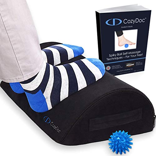 Algopix Similar Product 12 - CozyDoc Ergonomic Foot Rest Cushion