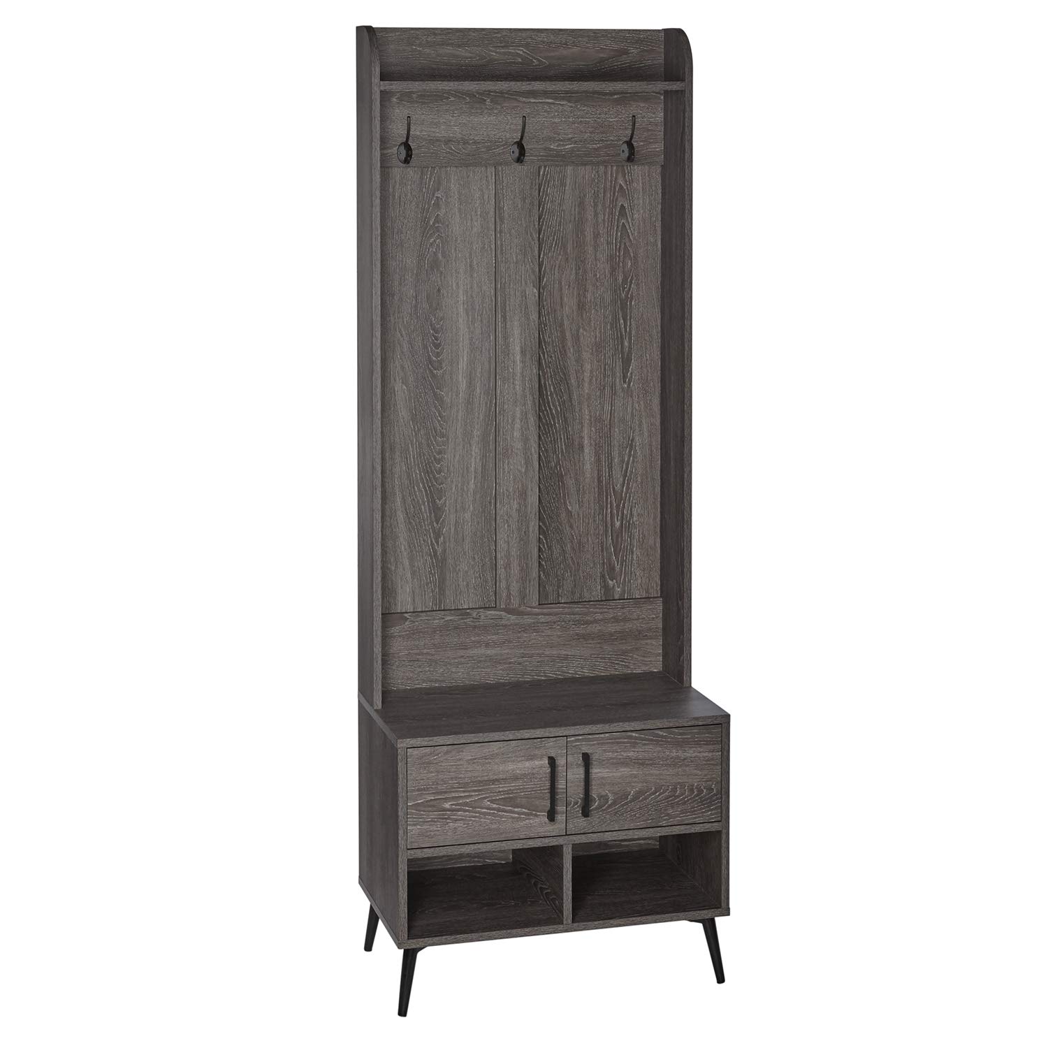 Algopix Similar Product 20 - RiverRidge Tree Hall Bench Dark