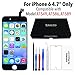 Algopix Similar Product 4 - Mr Repair Parts iPhone 6 Black 47