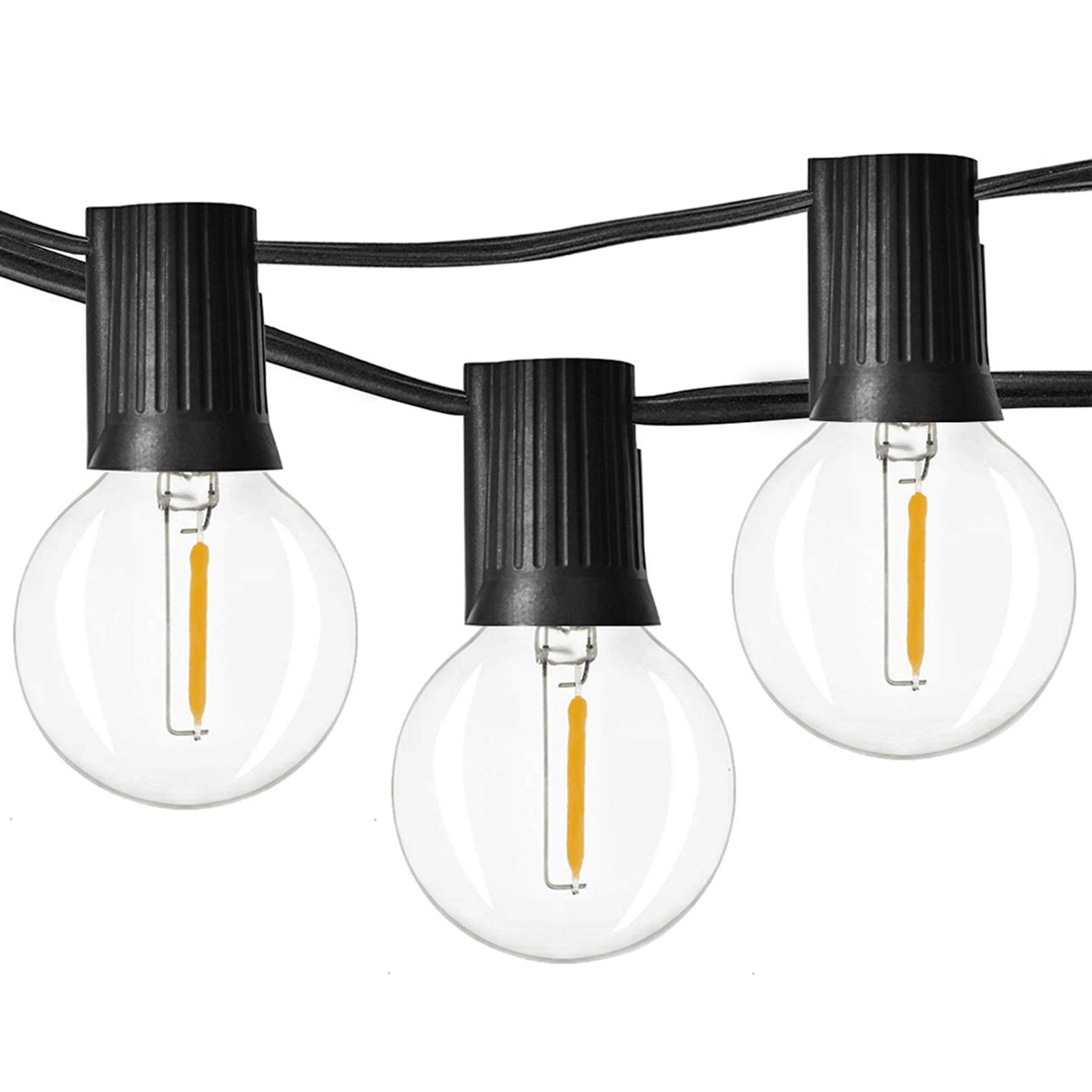 Algopix Similar Product 20 - NEWPOW Outdoor String Lights 48ft with