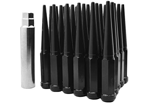 Algopix Similar Product 16 - 32 Pc 6 Tall 14x15 Black Spike Lug