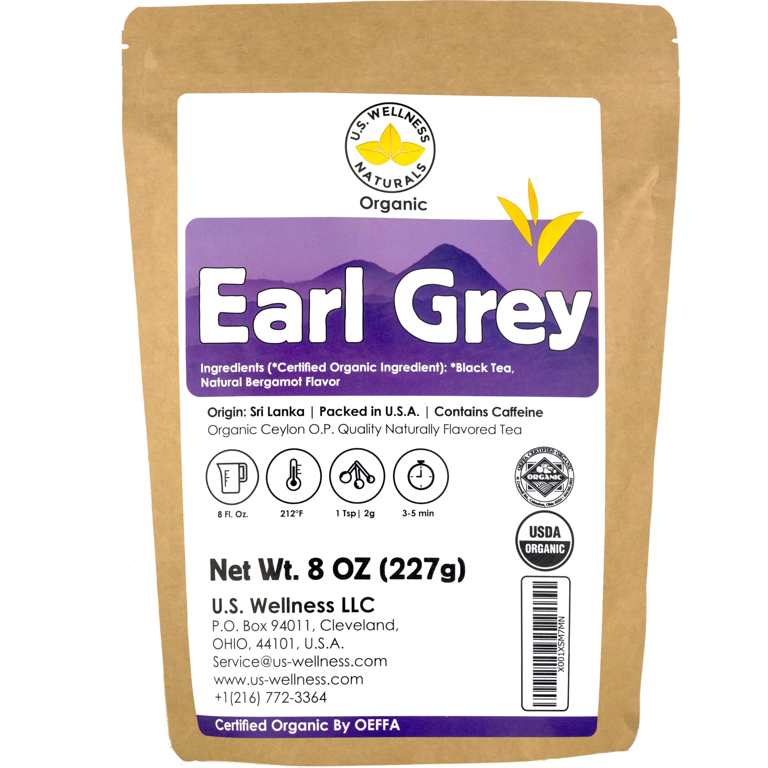 Algopix Similar Product 13 - Earl Grey Tea FLORAL  CITRUSY
