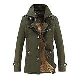 Algopix Similar Product 5 - Dacawin Fashion Coat Mens Winter High