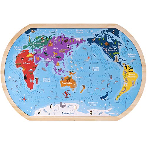 Algopix Similar Product 8 - Professor Poplars Whole Wide World Map