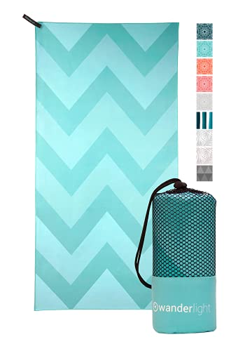 Algopix Similar Product 12 - Wanderlight Microfiber Travel Towel 
