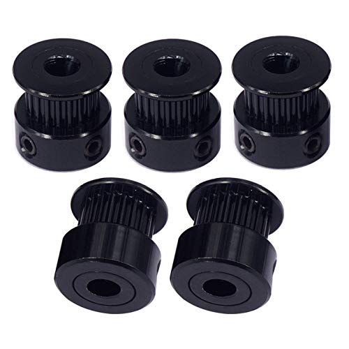 Algopix Similar Product 11 - Sunhokey GT2 Black Aluminum 20 Teeth