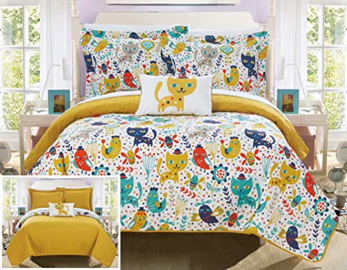 Algopix Similar Product 17 - Chic Home Orwell 4 Piece Reversible