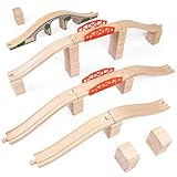 Algopix Similar Product 12 - Bridge Bonanza Deluxe Train Track Set
