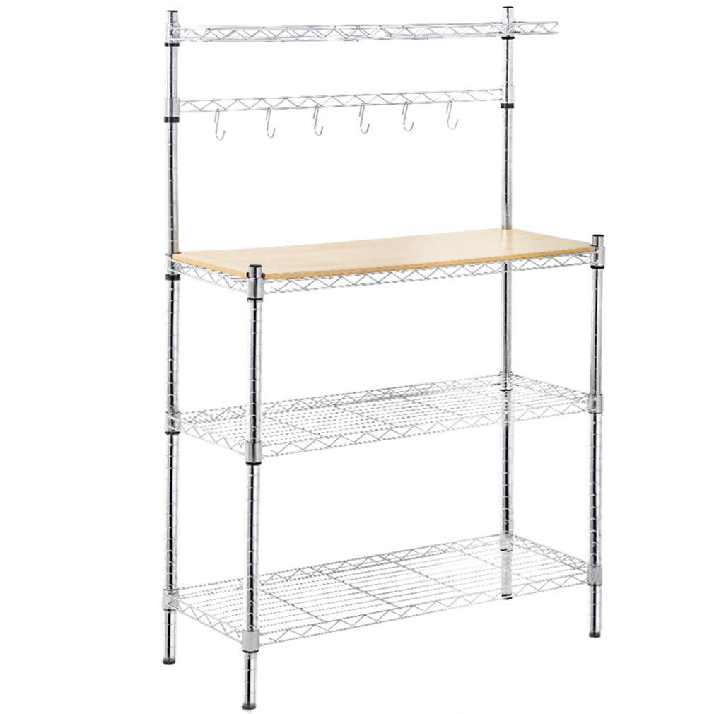 Algopix Similar Product 7 - Metal Bakers Rack Organizer Stand