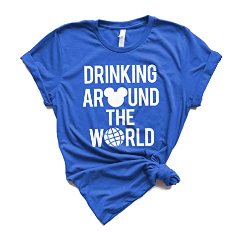 Algopix Similar Product 7 - Drinking Around the World Tshirt for