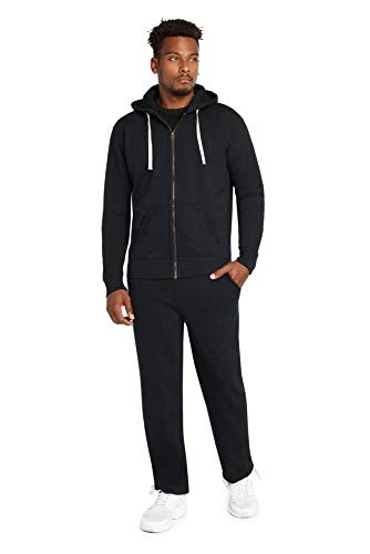 Algopix Similar Product 5 - 9 Crowns Mens MidWeight Fleece Modern