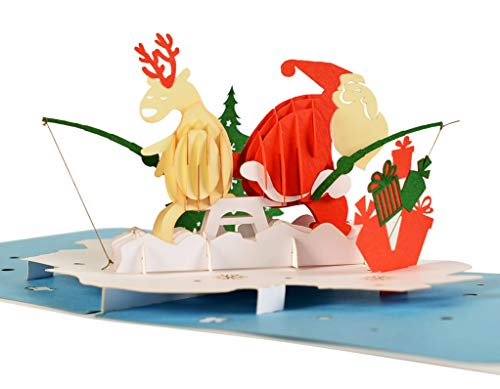 Algopix Similar Product 17 - CUTPOPUP Christmas Card Pop Up 3D