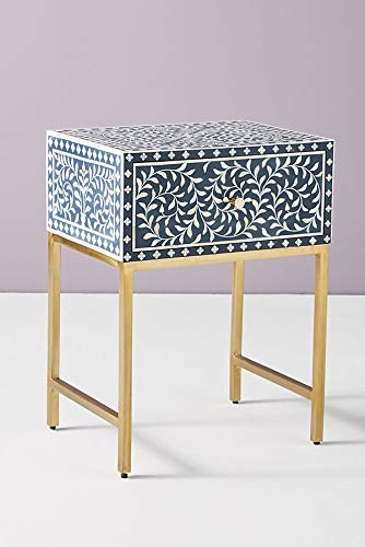 Algopix Similar Product 15 - Scroll Vine Bone Inlay Handmade Night