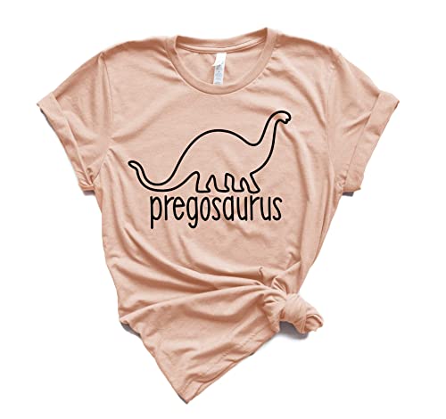 Algopix Similar Product 13 - Pregosaurus Shirt Pregnancy Reveal