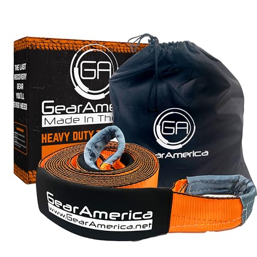 Algopix Similar Product 1 - GearAmerica 2Pack Tow Strap  4 x 30