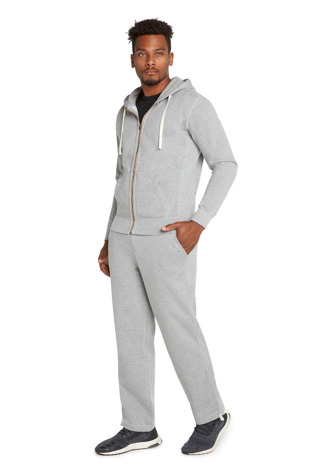 Algopix Similar Product 16 - 9 Crowns Mens MidWeight Fleece Modern
