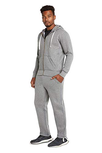 Algopix Similar Product 16 - 9 Crowns Mens MidWeight Fleece Modern