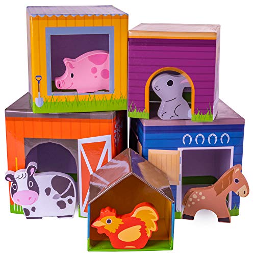 Algopix Similar Product 16 - Friendly Farm Match n Stack Nesting